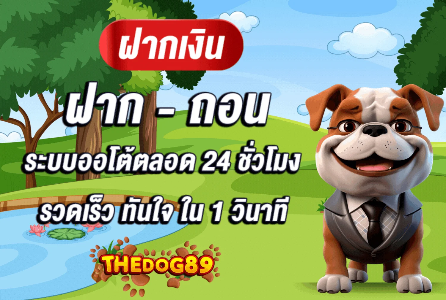 THEDOG89 เว็บตรง สล็อต บาคาร่า ระบบออโต้